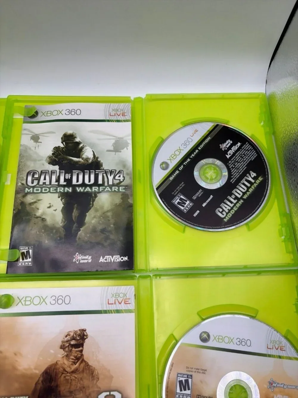 Call of Duty Bundle of 7 Games Microsoft Xbox 360 Complete CIB Tested Working